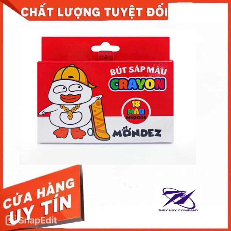 BÚT SÁP MÀU 18 MÀU M50005 MIRE - VPP QUỐC HUY.