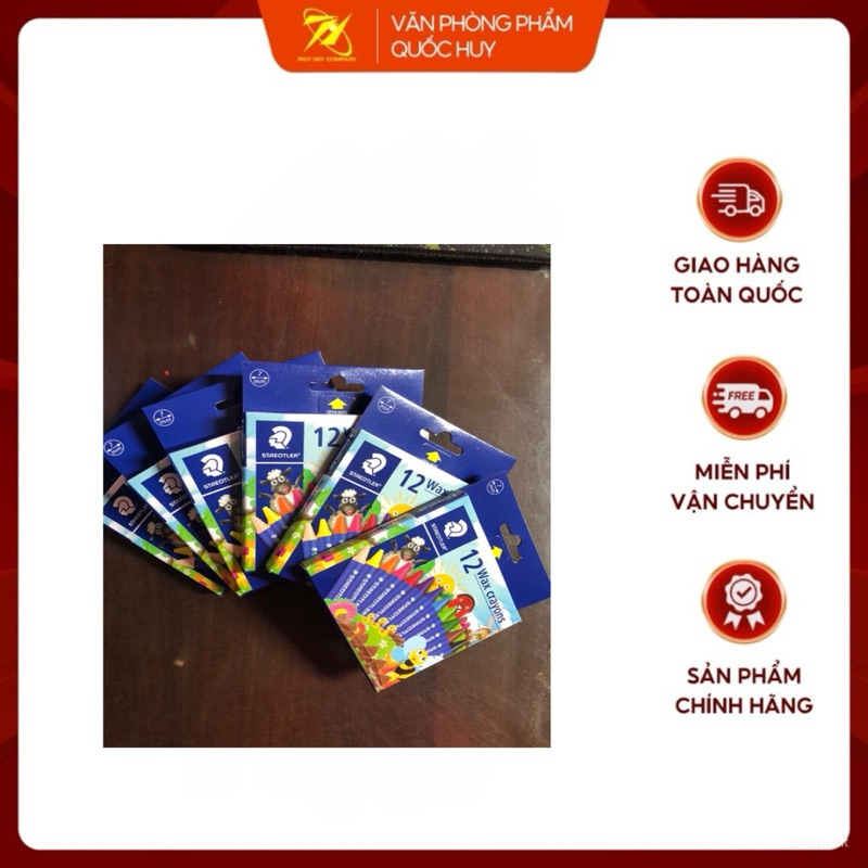 BÚT SÁP 12 MÀU STAEDTLER