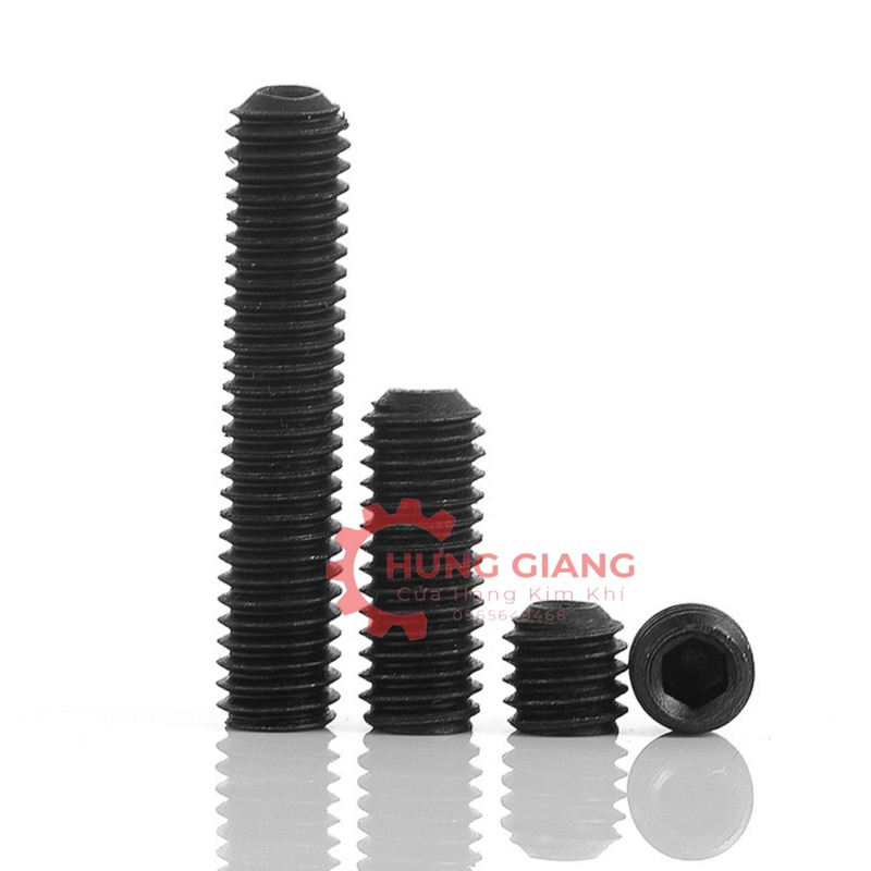 Bộ 10 con Ốc Vít Lục Giác Thép Đen, Ốc Trí M5 M6 M8 M10 M12
