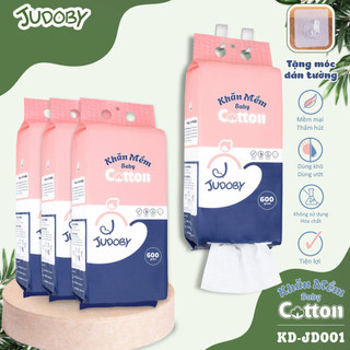 Khăn vải khô Mềm Cotton JUDOBY Đa Năng Rút Đáy 600g