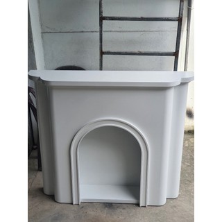 Kệ Lò Sưởi Trắng Phong Cách Châu Âu