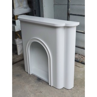 Kệ Lò Sưởi Trắng Phong Cách Châu Âu
