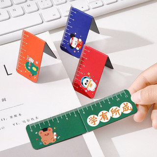 Thước Kẻ 12cm gấp gọn đa năng dùng làm Note Trang Vở/ Sách - Dụng cụ học tập thông minh Beliti