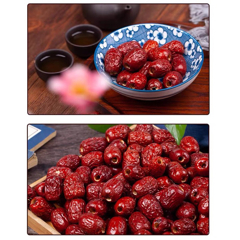 Gói 252gr Táo Đỏ Tân Cương Sấy Giòn Không Hạt Hút Chân Không