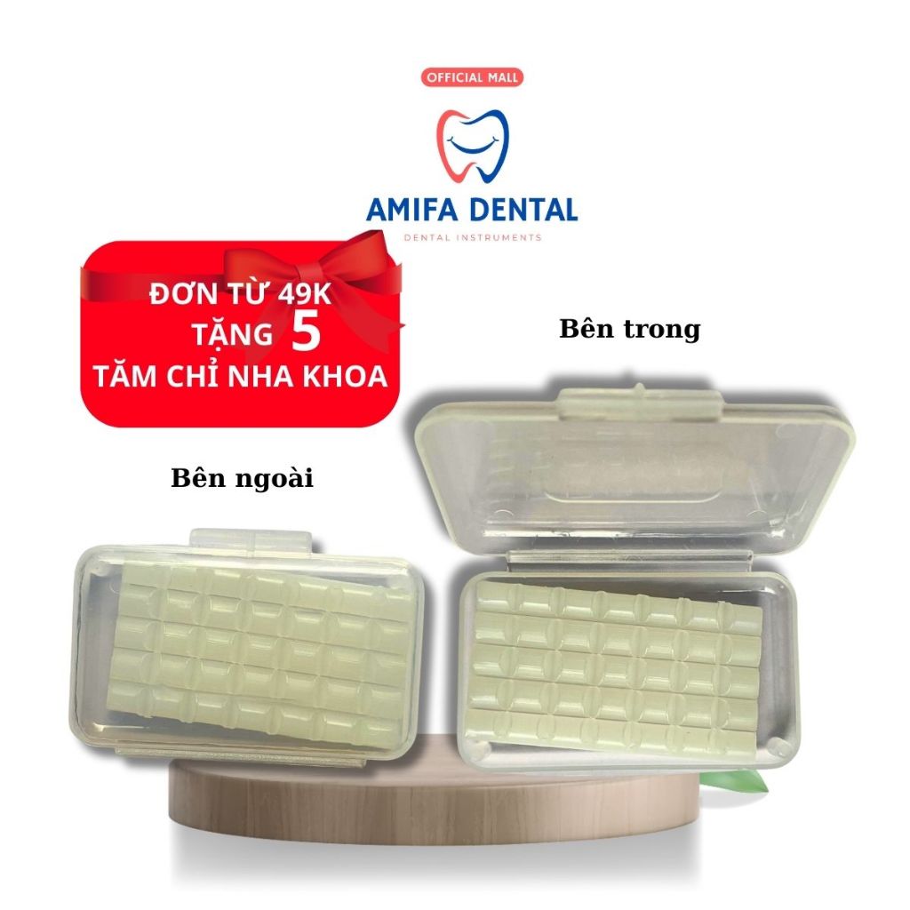 Set 10 Sáp Cắt Sẵn, Sáp Chia Sẵn, Sáp Chỉnh Nha, Sáp Giảm Đau Niềng Răng, Sáp Nha Khoa Cắt Sẵn