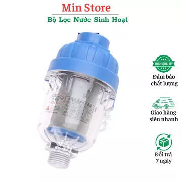 Đầu lọc nước lõi inox 304 tại nhà đa năng, Bộ lọc cặn bình nước nóng, Vòi hoa sen, Bình nóng lạnh, Máy giặt
