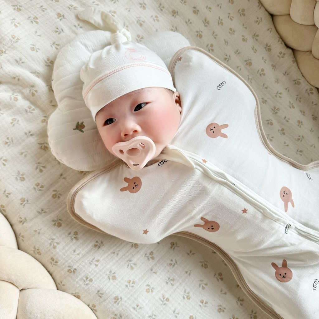 Nhộng Ngủ Cho Bé Ngủ Ngon Unbee, Hàng Thiết Kế Cao Cấp Chất Cotton Mềm Mại Co Giãn Đàn Hồi - PN004