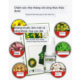 Xịt Xoang Mũi Jimingtang, Hỗ Trợ Dứt Điểm Xoang Cấp Tính Và Mãn Tính, 100% Nguồn Gốc Từ Thảo Dược, Vân Thỏ Beauty