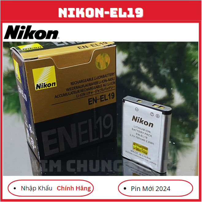 Pin Lithium Nikon EL19 | Shopee Việt Nam