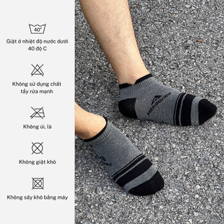 [ Combo 5 Đôi ] Vớ Tất Nam Cổ Ngắn 2 Tai Cotton Men Socks T&T SOCKS - NAM 33.004