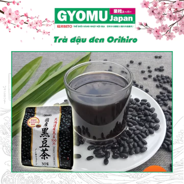 Trà đậu đen Orihiro 30 gói của Nhật Bản - Trà đỗ đen nhật - Gyomu Japan
