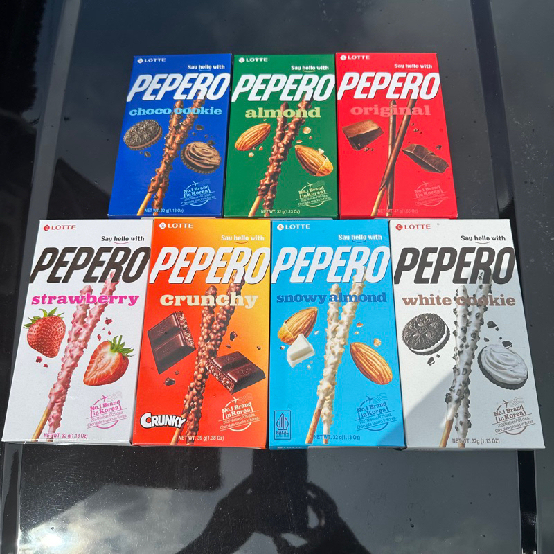 Bánh Que LOTTE PEPERO Hàn Quốc Nhiều Vị hộp 32g-39g | Shopee Việt Nam