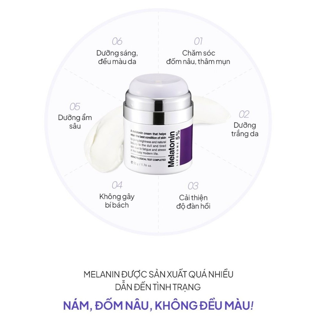 Kem Dưỡng Chống Lão Hóa Chuyên Sâu Maxclinic Time Return Melatonin Cream 50g