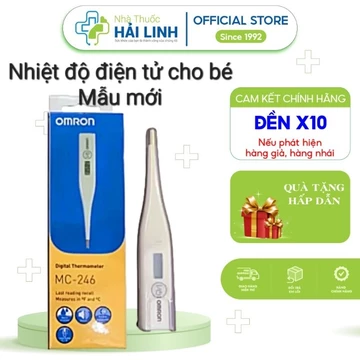 Nhiệt kế điện tử Omron MC-246 ⚡ Bảo hành ⚡ Cao cấp Giúp đo nhiệt độ chính xác hiệu quả