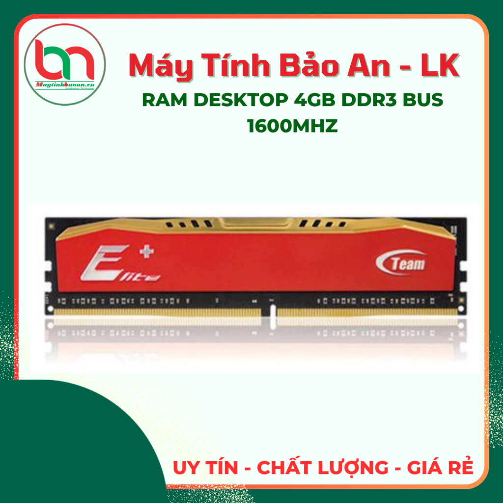RAM Desktop 4GB DDR3 Bus 1600Mhz BH 1 tháng ( 2 ND ) | Shopee Việt Nam