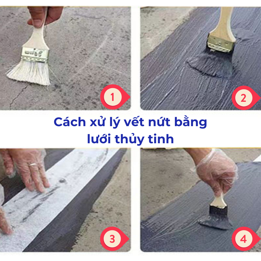 [Thùng 15 KG] Sơn Chống Thấm Vết Nứt Tường Đúng, Sàn Mái, Sân Thượng, Bể Nước SIRA P900