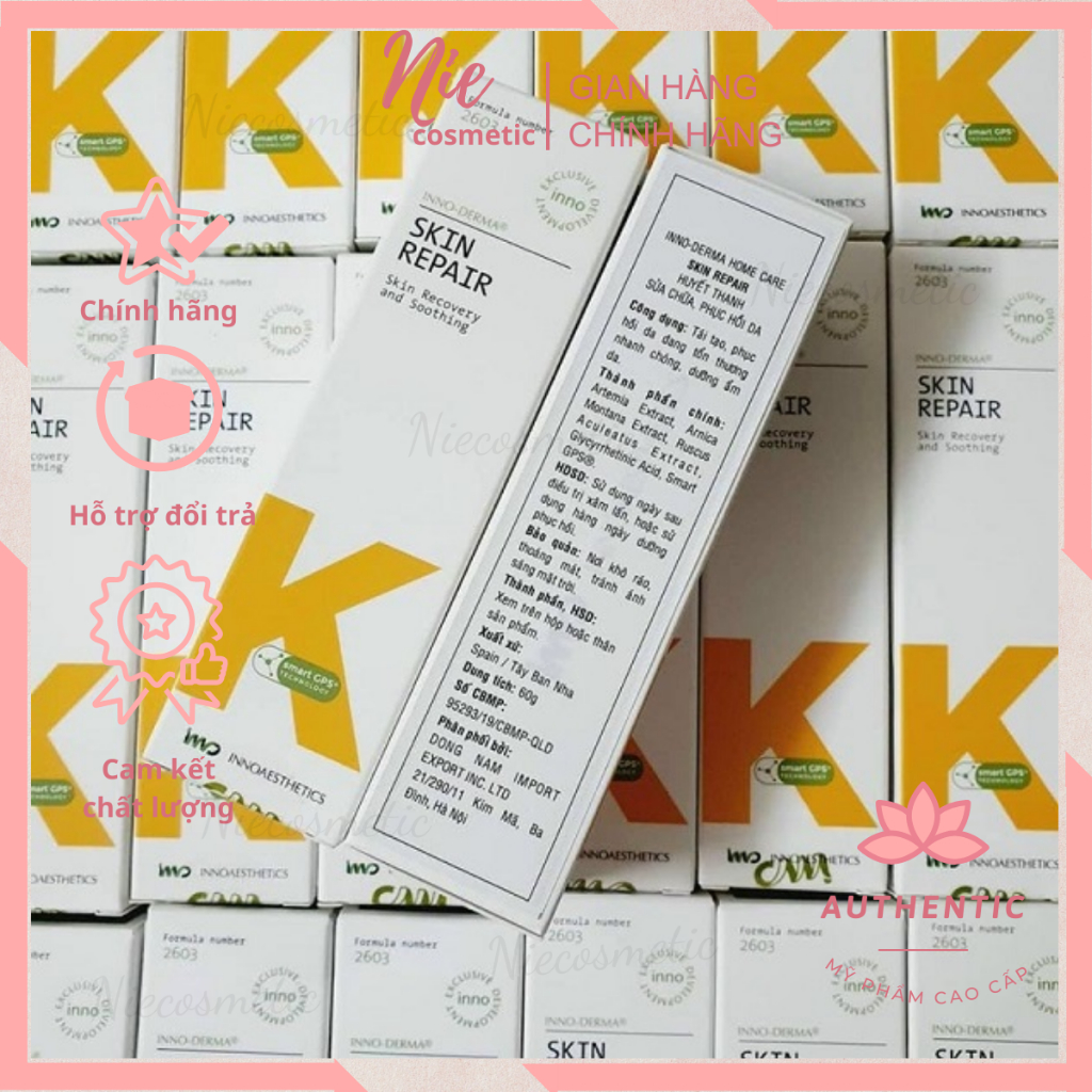 Kem dưỡng sửa chữa, phục hồi da khẩn cấp Innoaesthetics Inno-Derma Skin ...