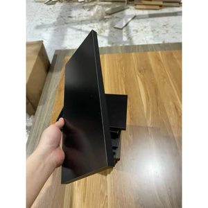tấm gỗ mdf làm kệ trang trí màu đen dày 1,5cm dán 4 cạnh nhiều kich thước nhỏ
