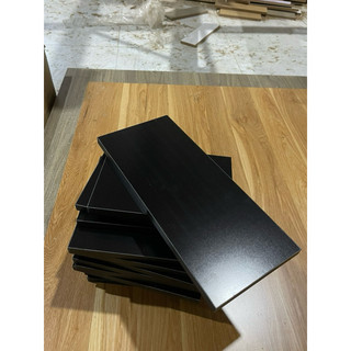 (đi đơn từ 50k)tấm gỗ mdf làm kệ trang trí màu đen dày 1,5cm dán 4 cạnh nhiều kich thước nhỏ