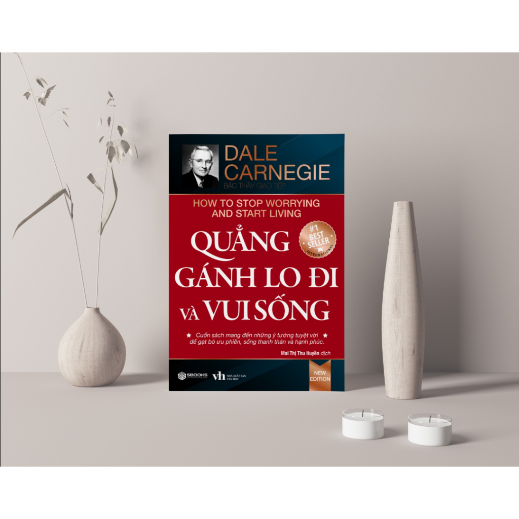 Combo 4 Sách Đắc Nhân Tâm + Quẳng Gánh Lo Đi Và Vui Sống + Đánh Bại Nỗi Lo + Thao Túng Tâm Lý Đám Đông - Dale Carnegie