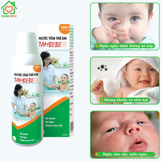 Nước tắm thảo mộc dành cho trẻ em, trẻ sơ sinh TAMBEBESS chai 250ml