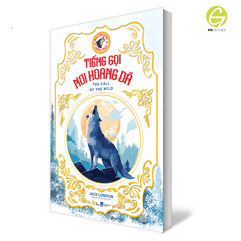 Ảnh Sách song ngữ kinh điển Tiếng Gọi Nơi Hoang Dã có note từ vựng tặng kèm file nghe HG Books 2