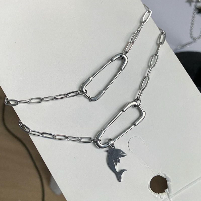 VÒNG CỔ SAFETY PIN 'ME, MYSELF AND I' VERSION/ THÉP KHÔNG GỈ STAINLESS ...