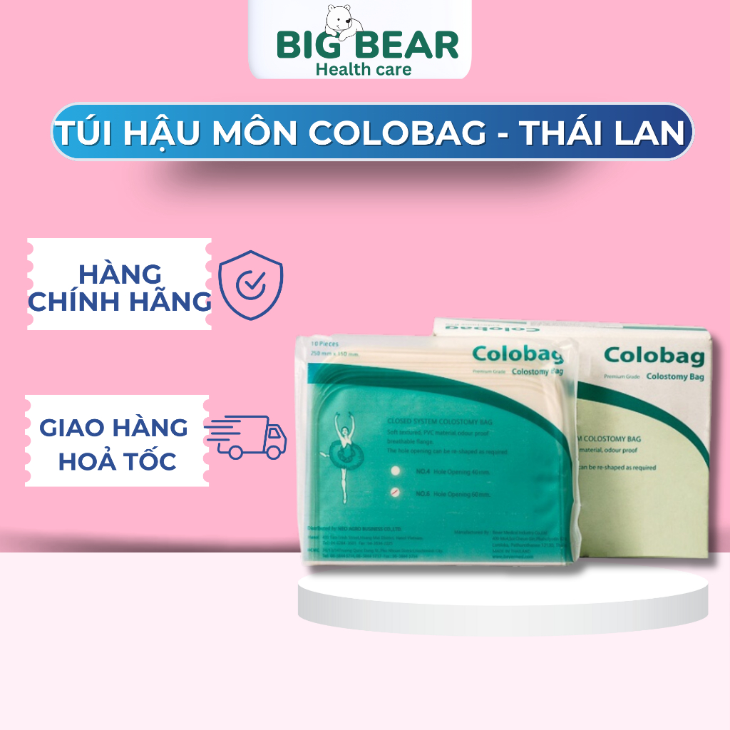Túi Hậu Môn Colobag - Thái Lan ( hộp 100 cái) | Shopee Việt Nam