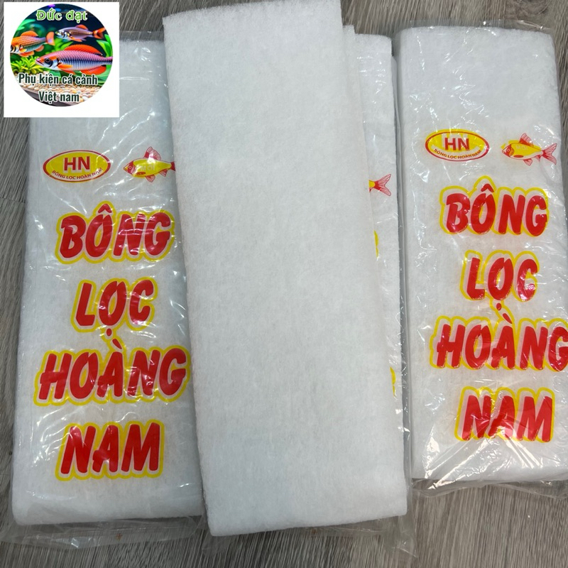 Bông lọc nước Hoàng Nam cho bể cá cảnh thủy sinh loại tốt74x14x2cm 5