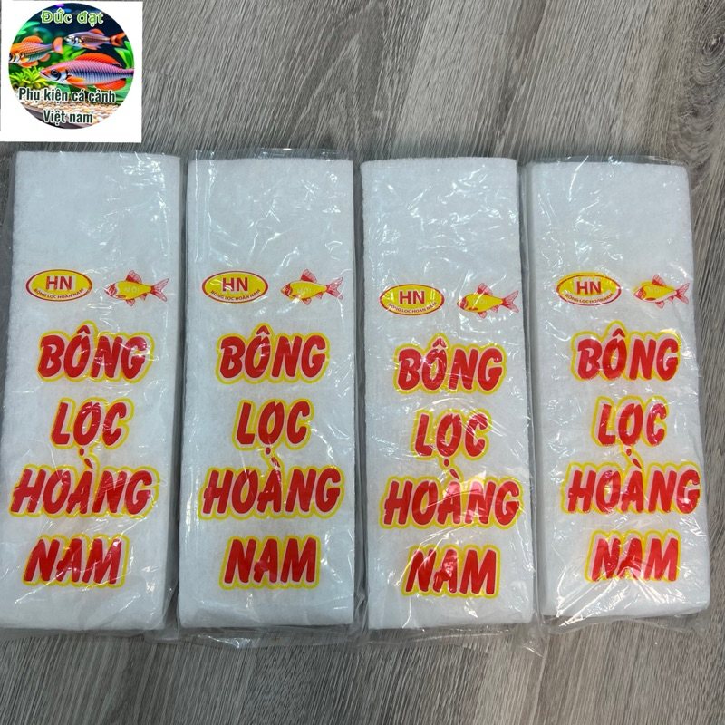 Bông lọc nước Hoàng Nam cho bể cá cảnh thủy sinh loại tốt74x14x2cm 7