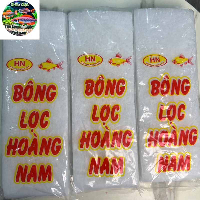 Bông lọc nước Hoàng Nam cho bể cá cảnh thủy sinh loại tốt74x14x2cm 2