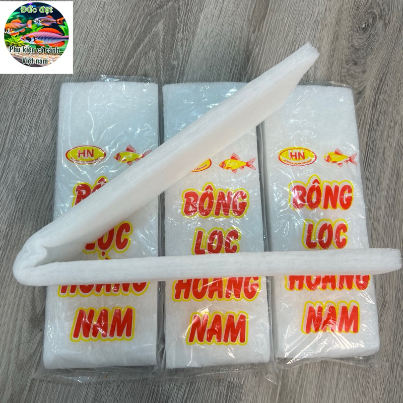 Bông lọc nước Hoàng Nam cho bể cá cảnh thủy sinh loại tốt74x14x2cm 4