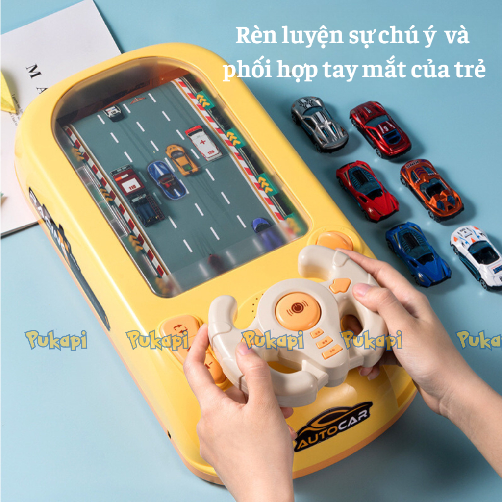 Đồ Chơi Đường Đua Xe Ôtô Chuyển động Có Âm Thanh Đồ Chơi Ôtô Cho Bé Quà Tặng Cho Bé - Đồ Chơi Cho Bé PUKAPI