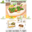 Đồ Chơi Nông Trại Nhổ Cà Rốt BỐ KHỦNG LONG Đồ Chơi Montessori Thu Hoạch Trang Trại Nông Trại Phân Biệt Màu Sắc