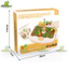 Đồ Chơi Nông Trại Nhổ Cà Rốt BỐ KHỦNG LONG Đồ Chơi Montessori Thu Hoạch Trang Trại Nông Trại Phân Biệt Màu Sắc