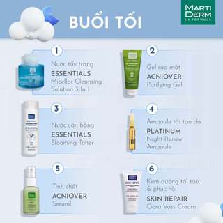 Kem dưỡng martiderm skin repair cicra vass cream phục hồi da nhạy cảm