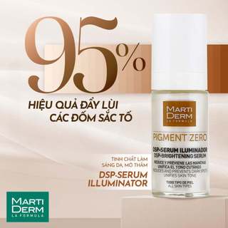 Tinh chất làm sáng da, mờ thâm martiderm pigment zero dsp serum illuminator (30ml)