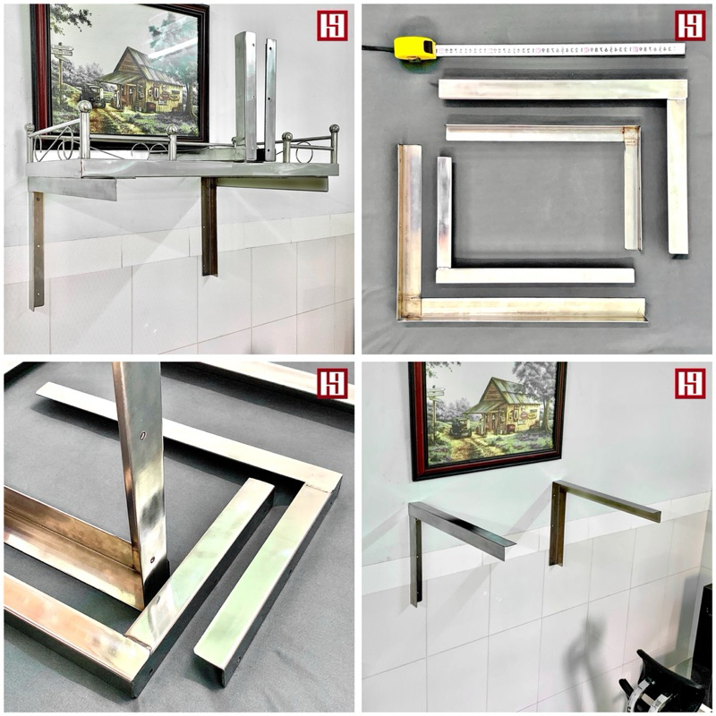 Ke Góc Inox 304 dày 2 Ly; Ke góc chịu tải; Ke góc bắt kệ | Shopee Việt Nam