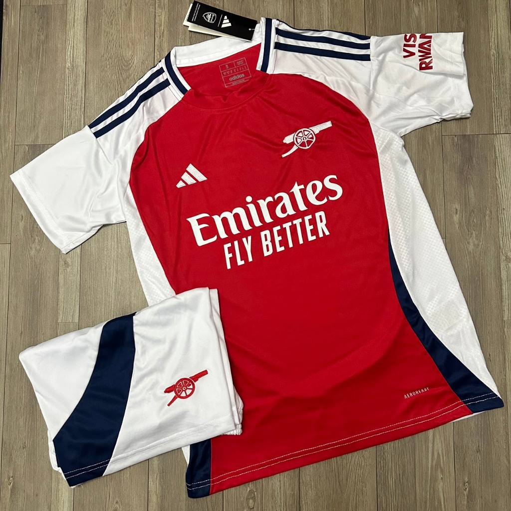 Áo Bóng Đá CLB Arsenal Mùa 2024 - Vải Polyester Thái | Shopee Việt Nam