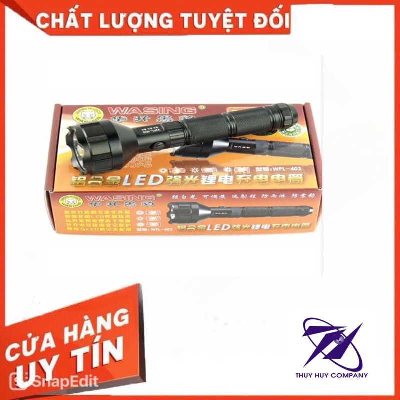 ĐÈN PIN SIÊU SÁNG WASING 403 - VPP QUỐC HUY