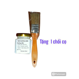 Combo keo dưỡng màng loa, dưỡng gân loa loại đặc biệt dung tích 50ml tặng kèm chổi cọ
