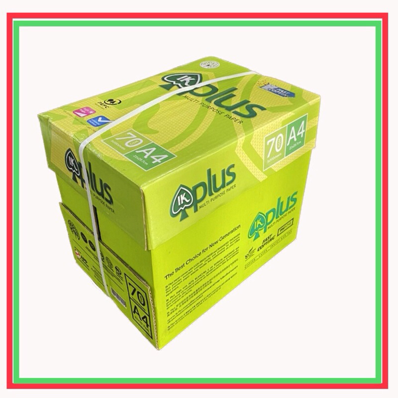 GIẤY IN A4 IK PLUS ĐL70, 1GRAM 500 TỜ -VPP QUỐC HUY