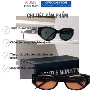 Giảm 50% - Kính Mát Nam Nữ Cao Cấp Phong Cách Hàn Quốc Chống Ánh Sáng Xanh Hot Hot 2024 -T59