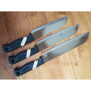 Dao thái lan kiwi cán đen cao cấp đủ size, dao thái thit đa năng siêu sắc bén tiên dụng chính hãng - Bếp Của Hà