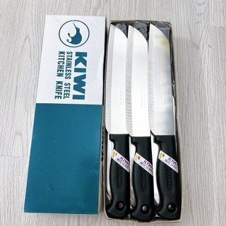 Dao thái lan kiwi cán đen cao cấp đủ size, dao thái thit đa năng siêu sắc bén tiên dụng chính hãng - Bếp Của Hà