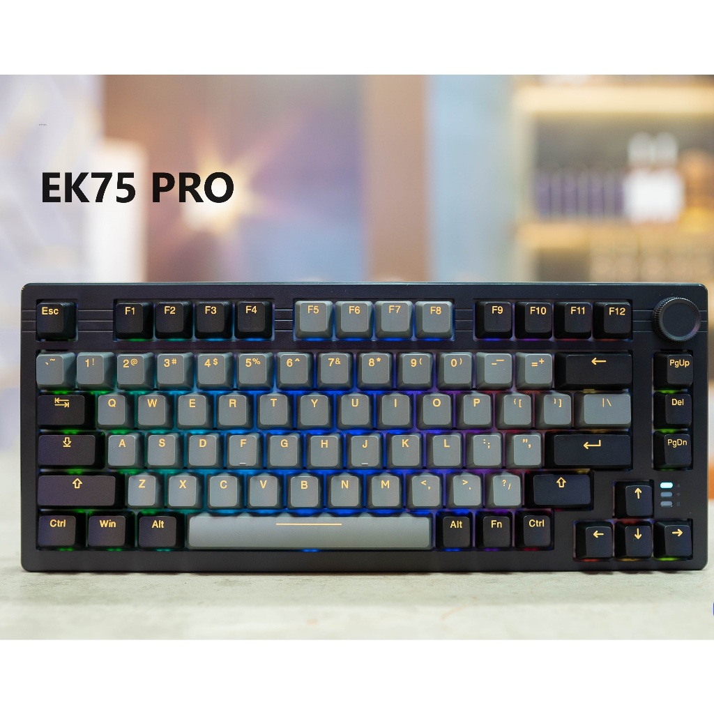 Bàn phím cơ không dây DAREU EK75 PRO (Triple Mode, Gasket Mount, RGB ...