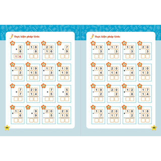 Sách-Rèn Kĩ Nặng Cộng Trừ Trong Phạm Vi 20 Giúp Con 4-6 Tuổi Tính Toán Nhanh