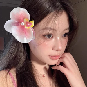 Kẹp cài tóc hoa Lan hồ điệp ( sẵn hàng)