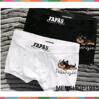 [Giá sốc] Combo 5 quần boxer nam cao cấp Thú Cưng, sịp đùi nam thun lạnh, quần lót co dãn 4 chiều