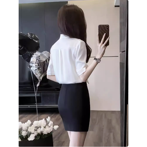 Chân Váy Ngắn Bút Chì Ôm 42cm-SHOPNGOCTRANG19-Chất Liệu Vitex Có Lót Quần-CV22